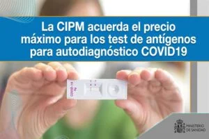 Darias anuncia que los test de antígenos de autodiagnóstico tendrán un precio máximo de 2,94 euros