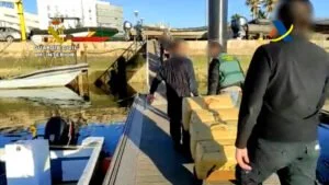 Desmantelada una organización que introducía hachís por las costas de Ayamonte
