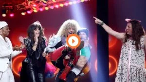 El rock and roll de Agoney se impone al sentimiento de María Peláe en la novena gala de ‘Tu cara me suena’