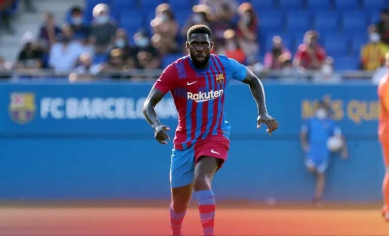 Umtiti amplía contrato con el FC Barcelona hasta 2026 y reduce parte de su sueldo