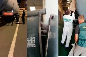 La Guardia Civil pone al descubierto una nueva ruta de introducción de droga procedente del norte de África, a través de las Islas Canarias