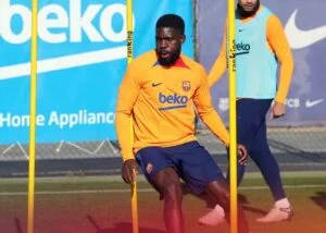 Samuel Umtiti, unos tres meses de baja