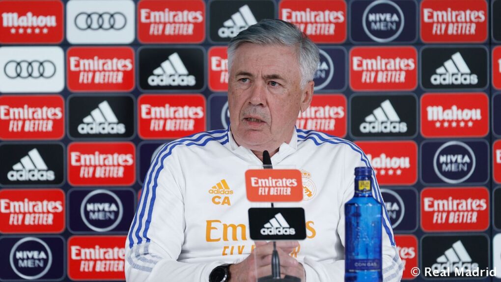 Ancelotti: “El Clásico exige mucho y necesitamos sacar lo mejor”