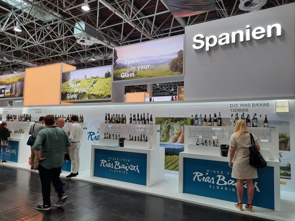 99 marcas protagonizan el túnel del vino de la D.O. Rías Baixas en la Feria Prowein 2022