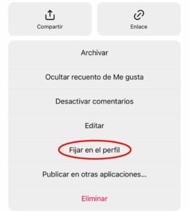 Instagram permitirá fijar hasta tres publicaciones en el perfil