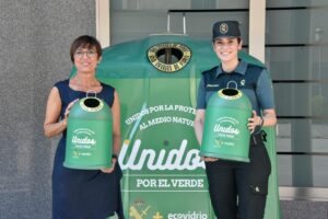 Ecovidrio y la Guardia Civil se alían en favor de la protección del medioambiente con la iniciativa “Unidos por el Verde”
