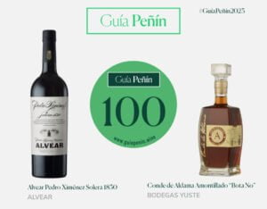 Los vinos españoles consiguen, por primera vez, los 100 puntos de la Guía Peñín