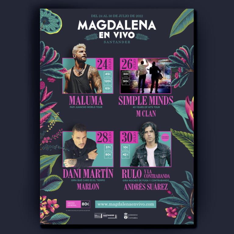 El festival 'Magdalena en Vivo' vuelve a Santander con 30.000 entradas ya vendidas
