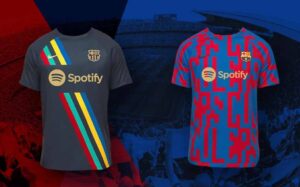 El Barça presenta las nuevas equipaciones de entrenamiento de la temporada 2022/23