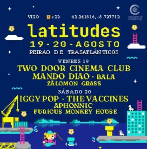 El Festival "Latitudes" presenta su cartel por días para su primera edición en Vigo este verano 2022