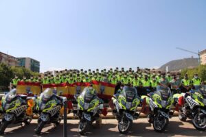 La Guardia Civil inicia el dispositivo de seguridad de la 77ª edición de la Vuelta Ciclista a España 2022