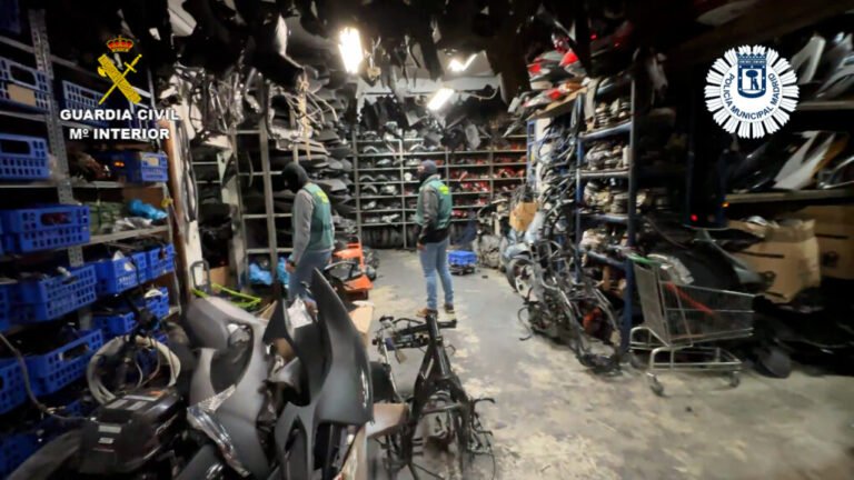 Desarticulada una organización criminal dedicada a la sustracción de vehículos, para su posterior manipulación, despiece y venta como piezas originales