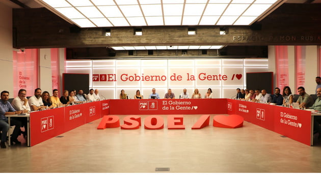 Santos Cerdán reúne a los secretarios de Organización de las federaciones del PSOE en el arranque del curso político