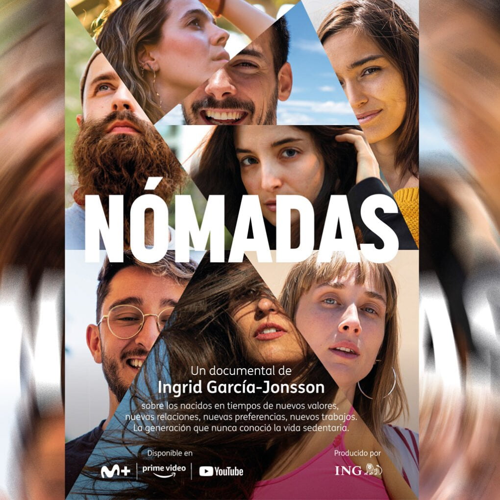 Ingrid García-Jonsson dirige Nómadas, el retrato de una generación abierta al cambio que afronta la vida con flexibilidad