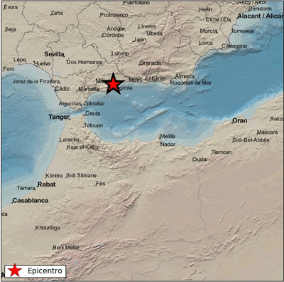 Un terremoto de 3.9 sacude Salar(Granada)