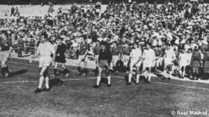 Se cumplen 67 años del primer partido de la Copa de Europa en el Bernabéu