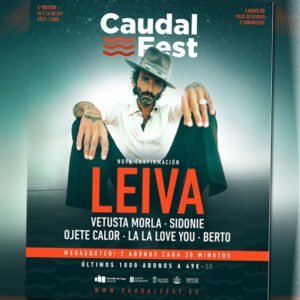 Leiva será otro de los cabezas de cartel del Caudal Fest 2023