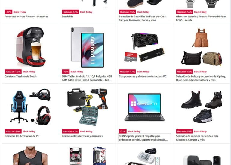 Los mejores productos en el Black Friday 2022