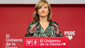 Pilar Alegría: "El PP empieza y acaba el año de la misma manera, sin ser útil para la ciudadanía de este país"