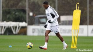 Nuevo entrenamiento en la Ciudad Real Madrid