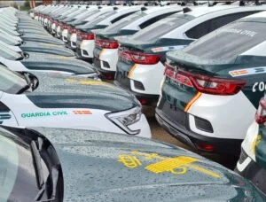 La Guardia Civil recibe 380 nuevos vehículos