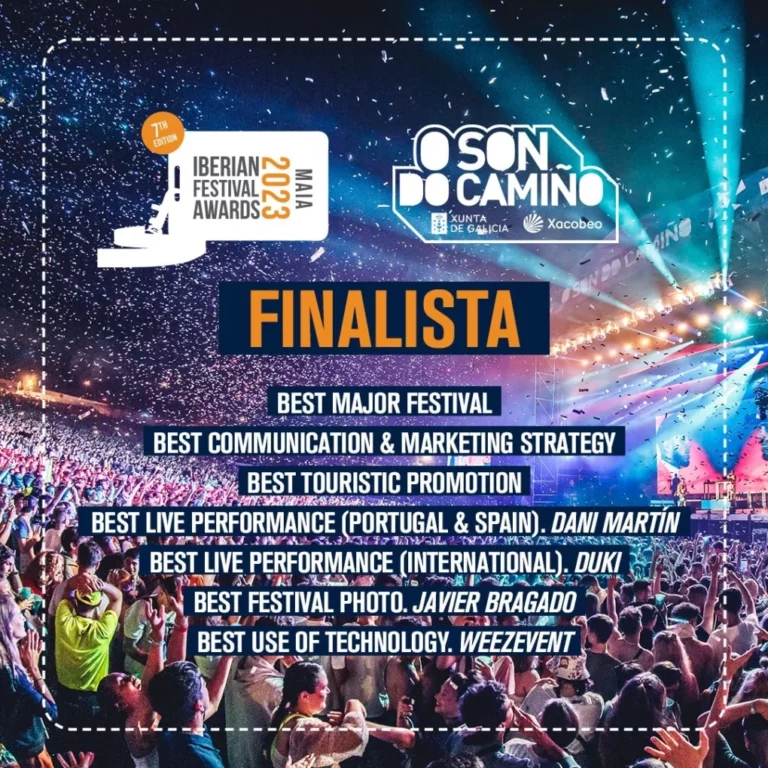 Los festivales O Son do Camiño, PortAmérica, Latitudes y Río Verbena, finalistas en los Iberian Festival Awards