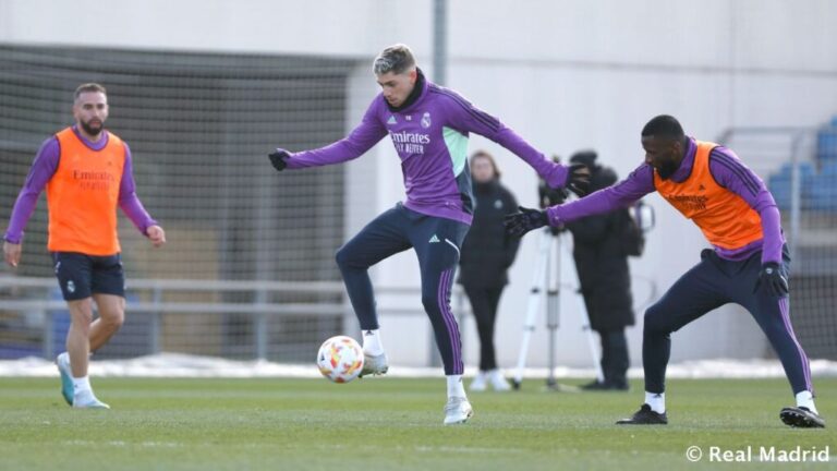 El Real Madrid prepara el Clásico de la Copa