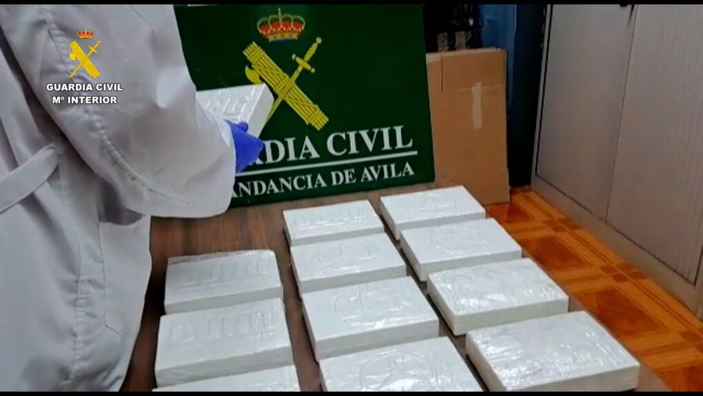 La Guardia Civil incauta 12 kilos de cocaína de los que alguno poseía el sello de autenticidad del Cartel de Jalisco de Nuevo México