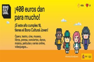 Los jóvenes nacidos en 2005 podrán solicitar el Bono Cultural Joven 2023 a partir de mañana