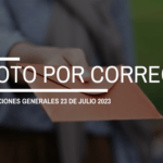 ¿Cómo votar por correo en las elecciones generales del 23 de julio?