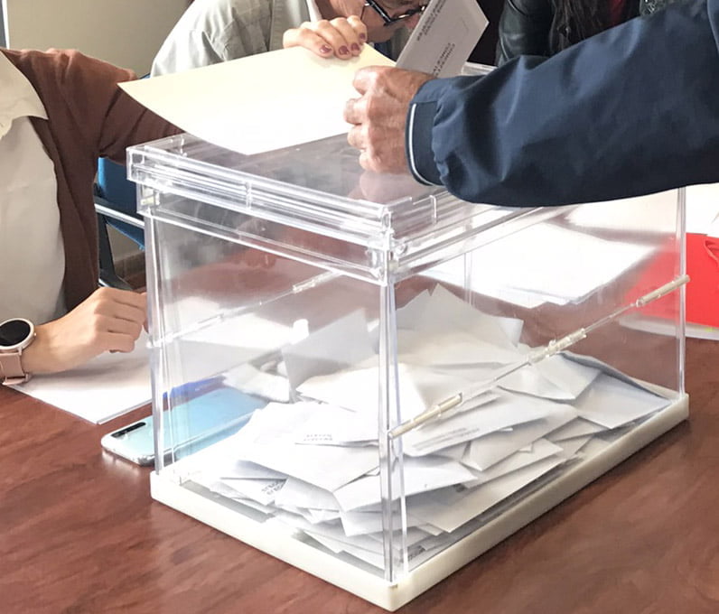 Los plazos de las elecciones del 23 de julio: rectificación del censo, elección por sorteo de las Mesas electorales, presentación de candidaturas, voto por correo y voto CERA