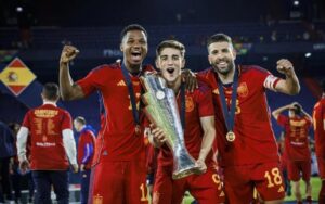 Jordi Alba, Gavi y Ansu Fati cierran la temporada con tres títulos