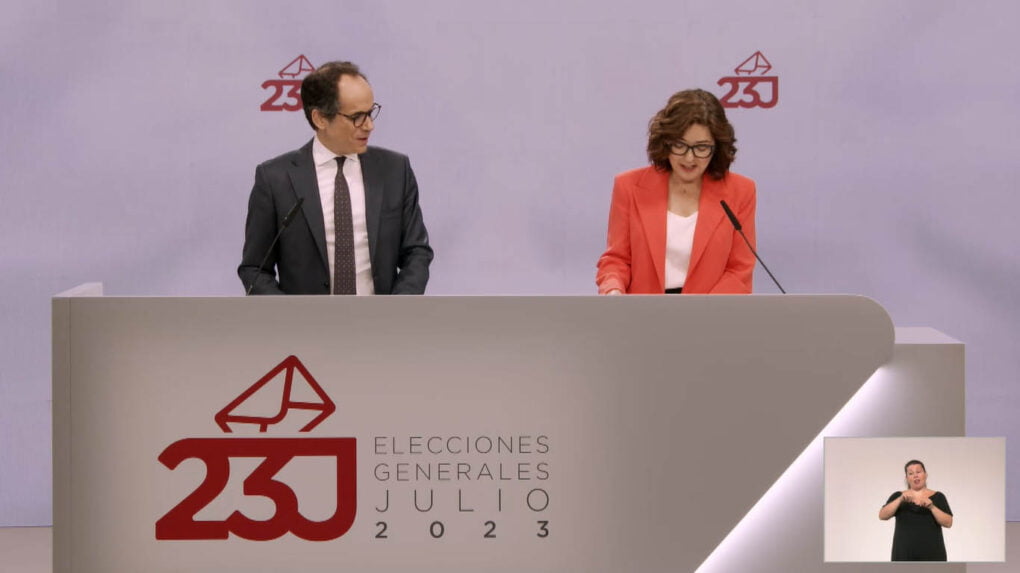 Arranca la jornada de las elecciones generales 23J