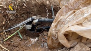 Investigadas 18 personas por captar agua mediante 51 pozos ilegales para uso agrícola en Mazarrón