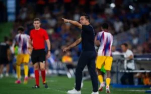 Xavi: "Nos llevamos un punto insuficiente"