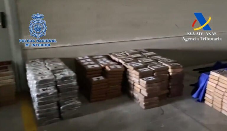 Aprehendido en el Puerto de Algeciras el mayor alijo de cocaína intervenido en España