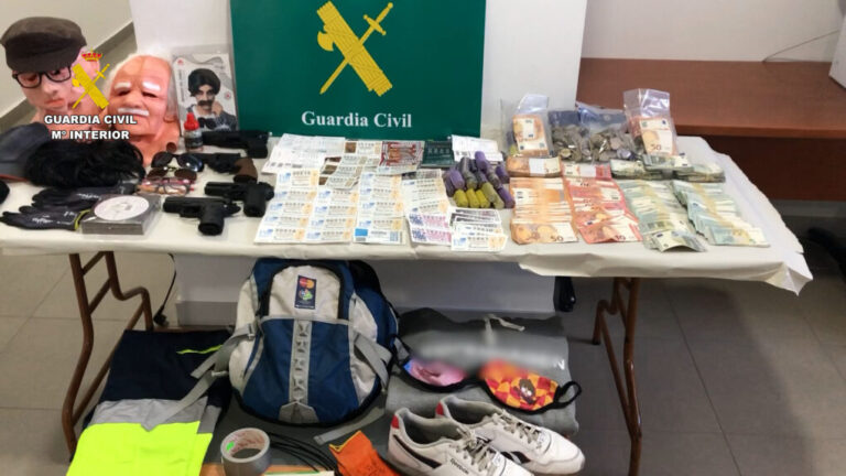 Detenido por atracar un banco a punta de pistola en un pueblo de Toledo