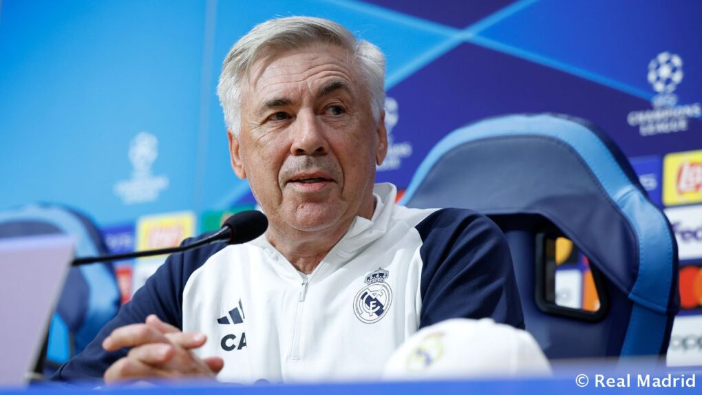 Ancelotti: “Tenemos que jugar un partido serio y completo para sacar algo bueno”Ancelotti: “Tenemos que jugar un partido serio y completo para sacar algo bueno”Ancelotti: “Tenemos que jugar un partido serio y completo para sacar algo bueno”