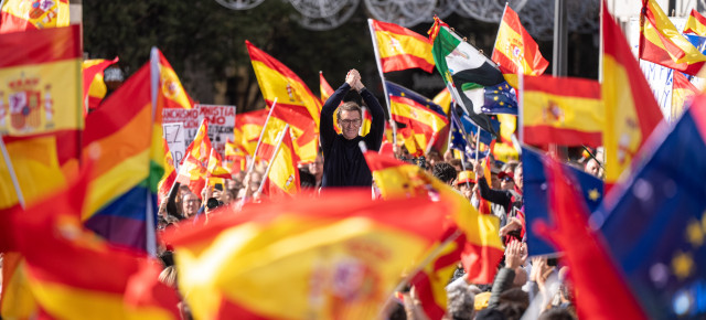 Feijóo asegura que la voz de la mayoría ciudadana resonará en las urnas y resalta la histórica protesta contra la amnistía