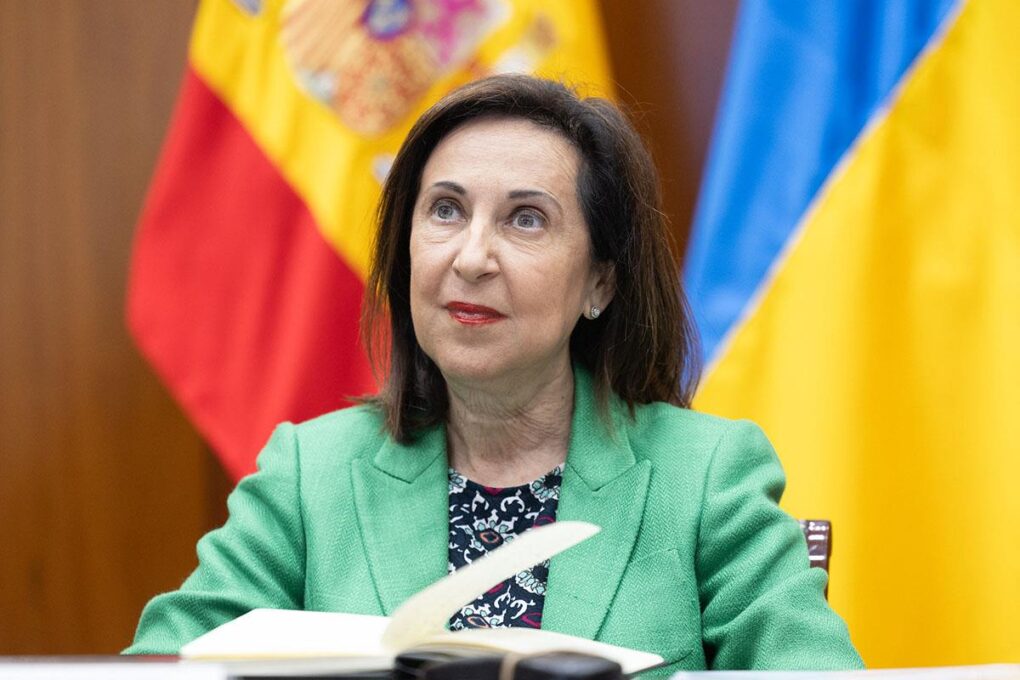 Margarita Robles destaca el compromiso de España con Ucrania en la primera reunión ministerial del Grupo de Contacto para la Defensa de Ucrania