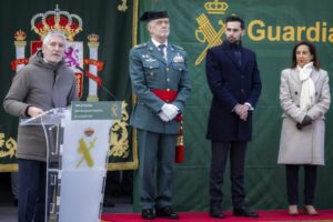 Los Ministros Marlaska y Robles encabezan la ceremonia de investidura del nuevo director adjunto operativo de la Guardia Civil