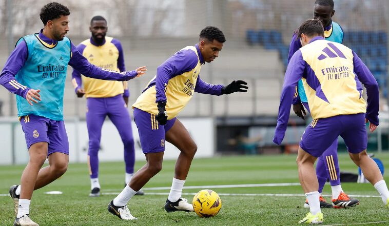 El Real Madrid se prepara para enfrentar al Sevilla en la 26ª jornada de la Liga