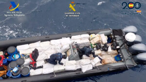 Interceptada una embarcación con 4.350 Kilos de Cocaína en la Ruta Atlántica de la Droga