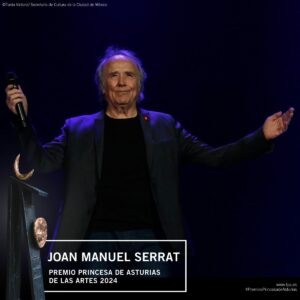 Joan Manuel Serrat, Premio Princesa de Asturias de las Artes 2024