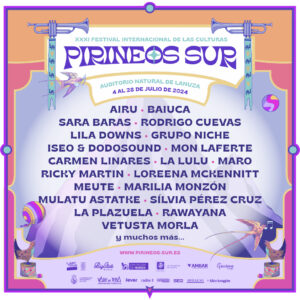 Ricky Martin, Loreena McKennitt, Mon Laferte, La Plazuela y Vetusta Morla en Pirineos Sur 2024