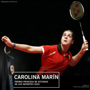 Carolina Marín, Premio Princesa de Asturias de los Deportes 2024