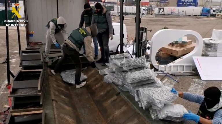 Desmantelada una red internacional de tráfico de marihuana en España