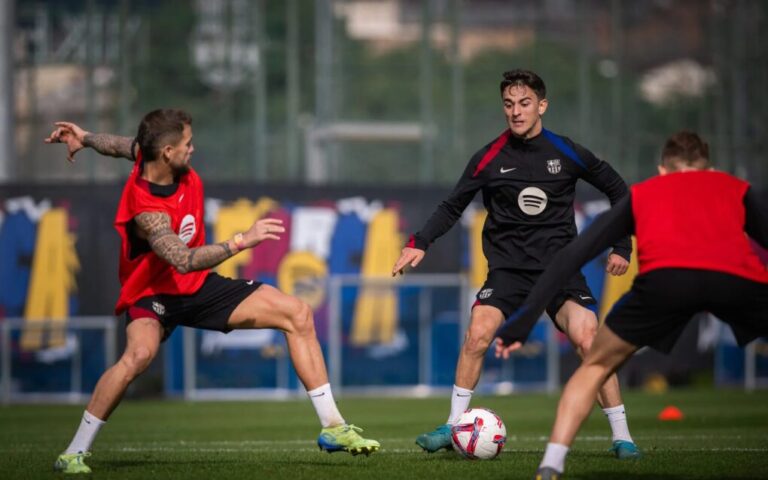 El Barça regresa a los entrenamientos para preparar su visita a Balaídos