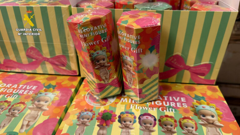 Muñecos coleccionables: 7.000 ejemplares falsificados valorados en 150.000 euros incautados en Badalona