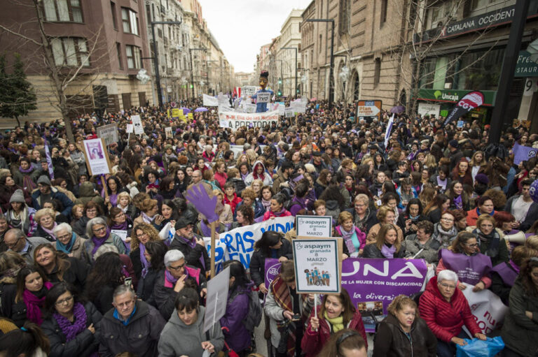 Las marchas feministas del 8M entran en el registro de Lugares de Memoria Democrática